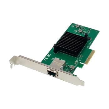 896F PCIeX4 10G NIC adapteris su AQC107 mikroschemų rinkiniu Didelio našumo 10GbE tinklų adapteris skirtas tik PCIEX4,x8X16 lizdų įrenginiams