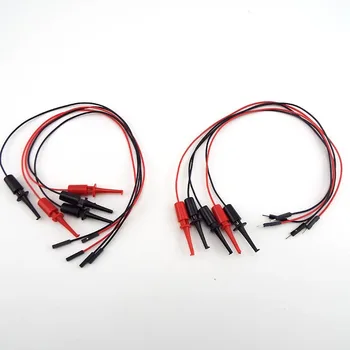 Bandymo kablys su vyriškos lyties galva Dupont linijos tranzistoriaus testerio kablys elektrinio kablio tipo bandymo spaustuko prietaisams