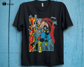 Classic The Mighty Thor Break Through Unisex Adult T-Shirt Kid Tee Red T Shirt Custom Gift Outdoor Simple Vintag Casual Marškinėliai