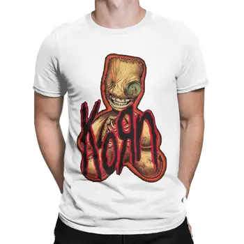 Creative Korn Issues Roko grupės marškinėliai vyrams apvaliu kaklu Gryna medvilniniai marškinėliai trumpomis rankovėmis marškinėliai 4XL 5XL drabužiai