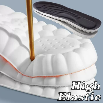 Didelio elastingumo sportiniai vidpadžiai Latekso atminties putų vidpadžiai Minkšti pėdų atraminiai batų pagalvėlės Kvėpuojanti ortopedinė pėdų priežiūros pagalvėlė