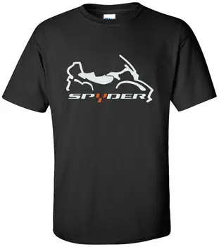 Geriausias CAN-AM SPYDER RT RS ST F3 LOGO USA 2020 m. vyriški marškinėliai S- 5XL juodi