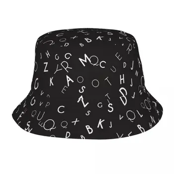 Hip Hop Fashion Letters Kaušinės kepurės Unisex sulankstomos lauko sportinės žvejybos kepurės Kelioniniai galvos apdangalai