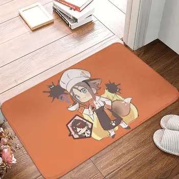 Hololive Virtual Host Group Box Vonios kilimėlis Cute Mysta Rias Luxiem Doormat Virtuvės kilimas Įėjimo durys Kilimėlis Namų dekoras