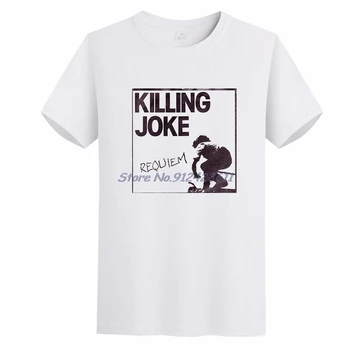 Killing Joke Requiem Punk Noise Rock Classic Graphic T Shirts Oversized Marškinėliai trumpomis rankovėmis Summer Harajuku vyriški drabužiai