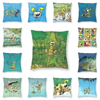 Marsupilami Spring Original Throw Pillow Case Decoration Custom Square Comic Strip Cartoon Cushion Cover 40x40cm Pillowcover