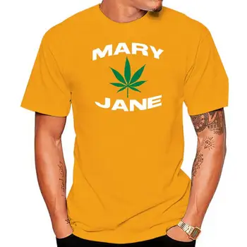 Mary Jane Weed Fun Life Joint Bong Pot marškinėliai Casual cotton tshirt S-4XL Top vyriški marškinėliai medvilnė plius dydis S-4xl