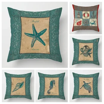 Namų dekoravimas Vaisių vintažinio stiliaus svetainė Estetika Mesti pagalvės užvalkalą Sofos pagalvėlės užvalkalas 45x45cm 45 * 45 50x50 40x40