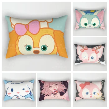Namų modernus dekoravimas Anime gyvūnai pagalvių pagalvėlės užvalkalas Namų dekoracijos mesti pagalvių užvalkalus30*50 pagalvės užvalkalas 30x50 40x60 50*70