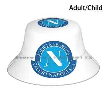 Napoli Calcio kaušo kepurė Saulės kepurė Sulankstoma lauko žvejo kepurė