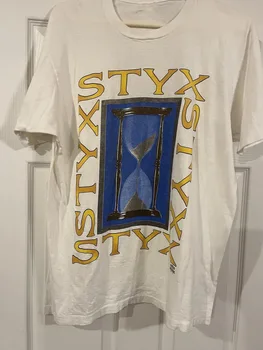 Nauji populiarūs Styx Band balti marškinėliai, visų dydžių S-5XL 1P664