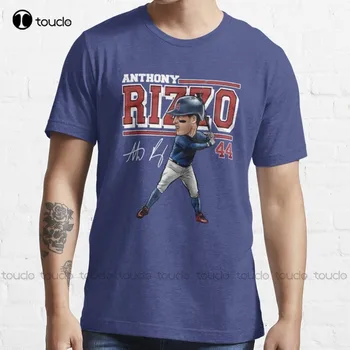 New Anthony Rizzo Carton Anthony Rizzo Kris Bryant Beisbolas Čikagos marškinėliai Medvilniniai marškinėliai S-5Xl