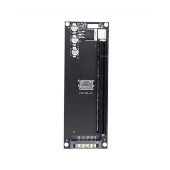 PCIe į SFF-8611 adapterį, Oculink SFF-8611 į PCIe PCI-Express 16X 4X adapteris su SATA maitinimo prievadu pagrindinės plokštės grafikai