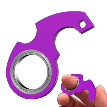 Pirštų suktukas Žaislinis pirštas Mankštinantis raktų suktukai Nešiojami raktų apverčiami žaislai Verpimo raktų pakabukai Žaislai paaugliams Suaugusiems moterims