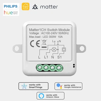 Smart Apple Homekit Matter WiFi Swtich modulis 