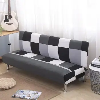 Sofos lovos užvalkalas Sofos užvalkalas Elastinio audinio sėdynių apsaugos užvalkalas 160-190cm Dulkėms atsparus užvalkalas sofa-lova Namų apyvokos reikmenys