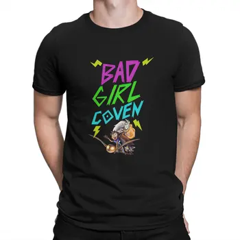 The Owl House LGBT Anime Bad Girl Coven 2 Tshirt Graphic Men Tops Vintage Punk Summer trumpomis rankovėmis Harajuku marškinėliai