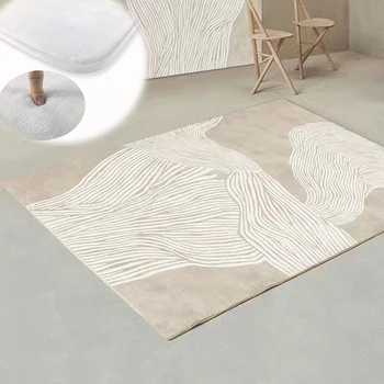 Trumpi pliušiniai kilimai svetainei Grindų tankinimas Kilimėliai Poilsio kilimėlis Dekoravimas Vaikų miegamasis Naktinis kilimas Didelio ploto kilimas