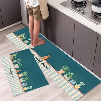 vandenį sugeriantis virtuvės kojų kilimėlis namų durų kilimėlis įėjimo durų kilimėlis vonios kambariui ir tualeto kilimėlis virtuvės kilimas grindims atsparus vandeniui