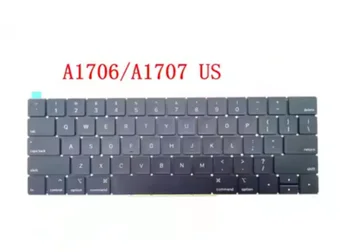Visiškai nauja originali JAV A1707 A1706 klaviatūra, skirta Macbook Pro Retina 13