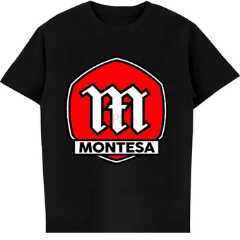 Vyriški marškinėliai Montesa Motociklai Bekelės motokrosas Nauji marškinėliai Marškinėliai moterys