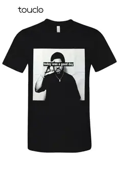 West Coast Hip Hop Legend Ice Cube Inspired Art Urban Graphic T-Shirt New Black Custom Aldult Teen Unisex Digital Printing